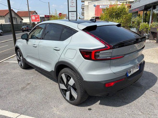 Volvo C40 RECHARGE EXTENDED RANGE 252 1EDT ULTIMAT GRIS de 