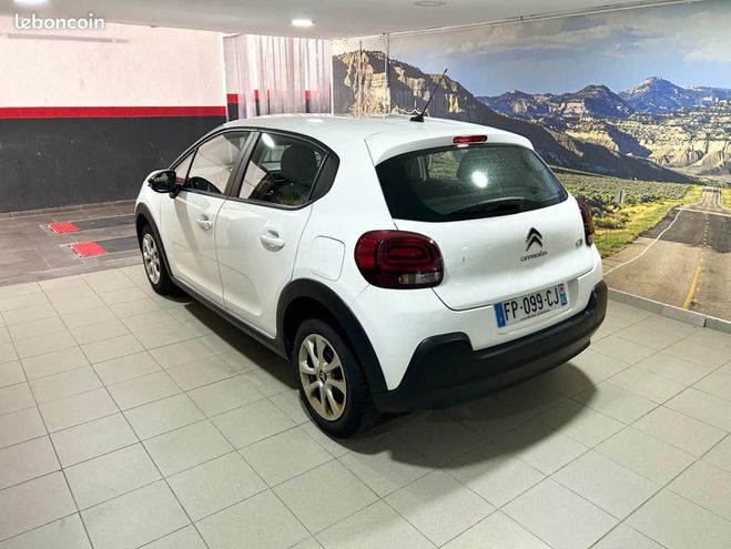 Citroen C3 BlueHDi 100ch Graphic S&S E6.d-TEMP BVM5 Blanc de 2020
