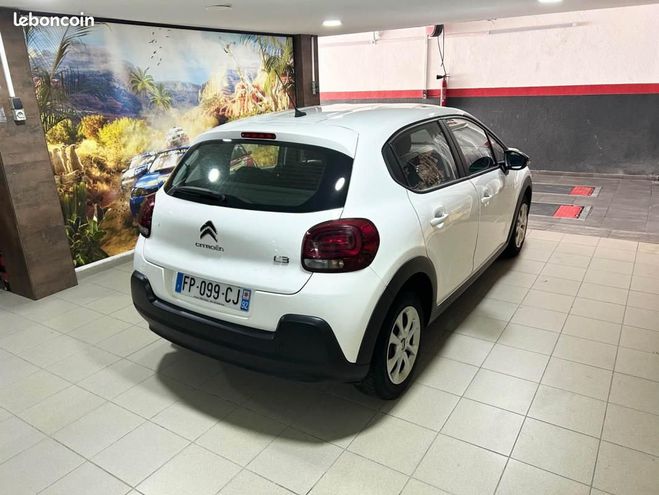 Citroen C3 BlueHDi 100ch Graphic S&S E6.d-TEMP BVM5 Blanc de 2020