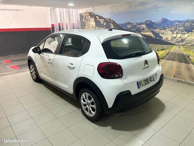 Citroen C3 SOCIETE 1.5 BLUE HDI 100 FEEL Blanc de 2019
