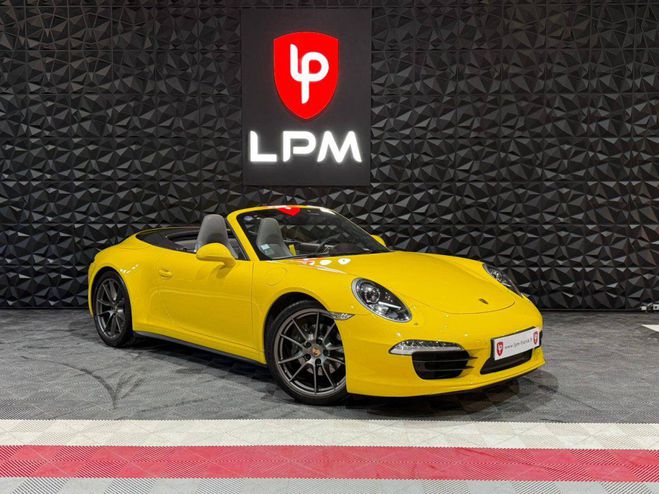 Porsche 911 V (991) Carrera 4 PDK JAUNE de 2013