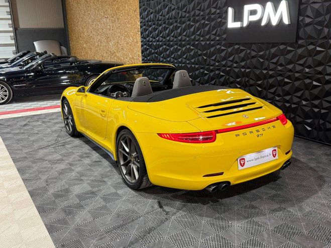 Porsche 911 V (991) Carrera 4 PDK JAUNE de 2013