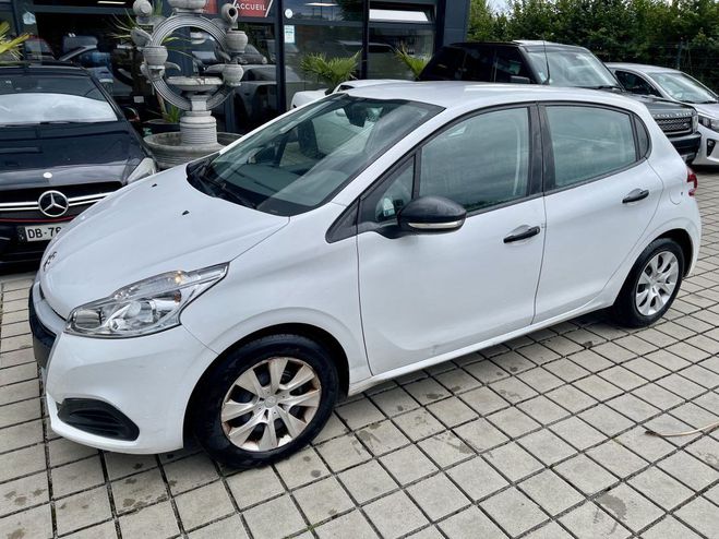 Peugeot 208 1.6 BlueHDi 75ch affaire BVM5 pack clim Blanc Mtallis de 2015