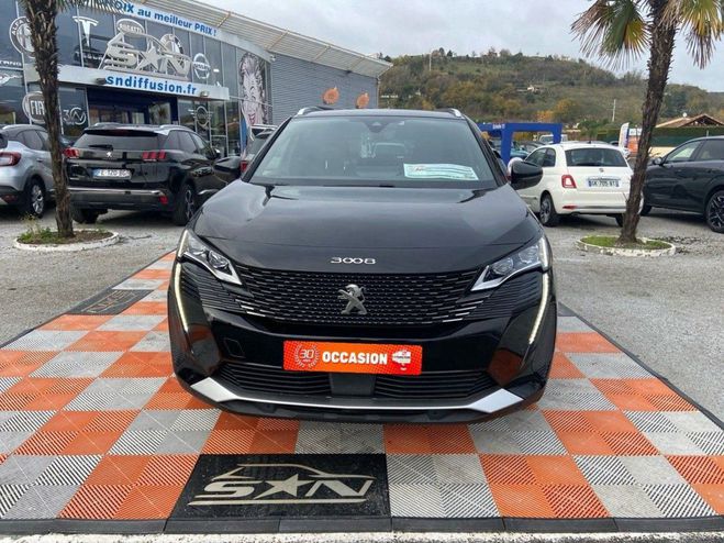 Peugeot 3008 Hybrid 225 e-EAT8 GT CUIR Chargeur 7.4kW Noir de 2021