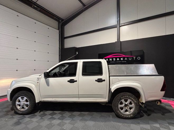 Isuzu Dmax x 2.5 4WD CREW CAB L Blanc de 2011