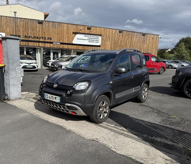 Fiat Panda 0.9i TwinAir - 90 S&S 4X4 Cross   Clim GRIS FONCE de 2017
