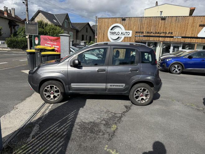 Fiat Panda 0.9i TwinAir - 90 S&S 4X4 Cross   Clim GRIS FONCE de 2017