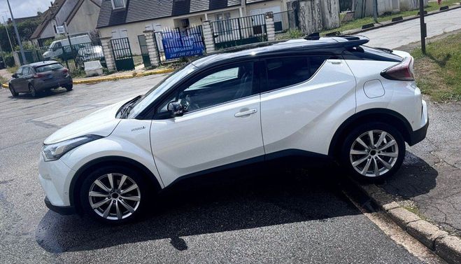Toyota C HR 1.8 HYBRIDE 122CV GRAPHIC 11659HT ENTRET Blanc Nacr de 2018