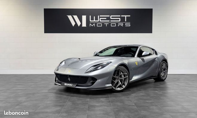 Ferrari 812 Superfast V12 6.5 800 ? Immat France Carbone Mat V Gris de 2019