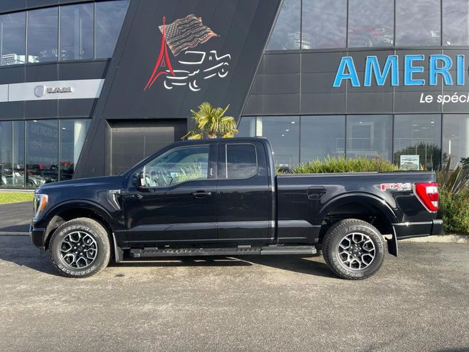 Ford F150 Supercab Lariat Sport V8 5.0L FLEXFUEL Noir de 2021