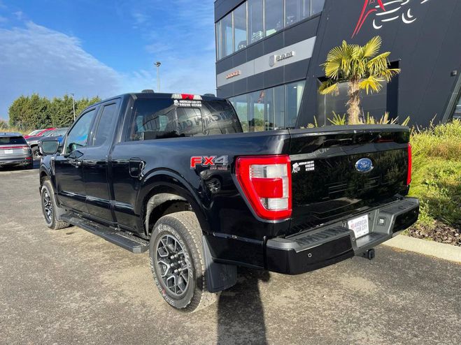 Ford F150 Supercab Lariat Sport V8 5.0L FLEXFUEL Noir de 2021