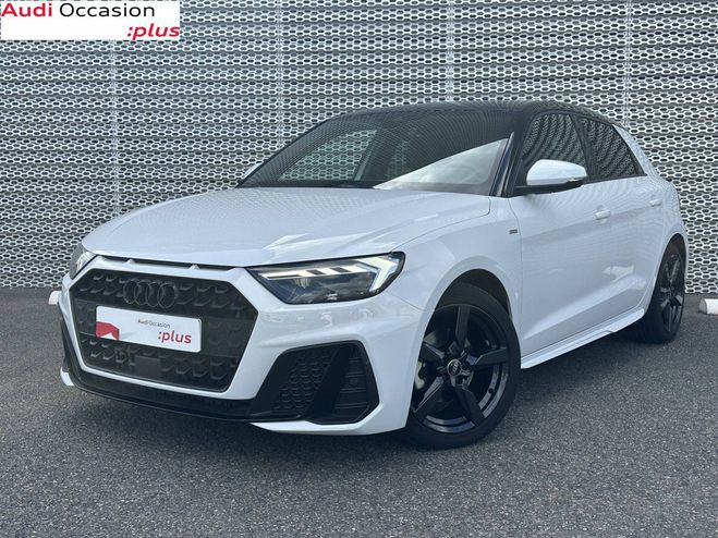 Audi A1 Sportback 30 TFSI 116 ch S tronic 7 S Li Blanc de 2024