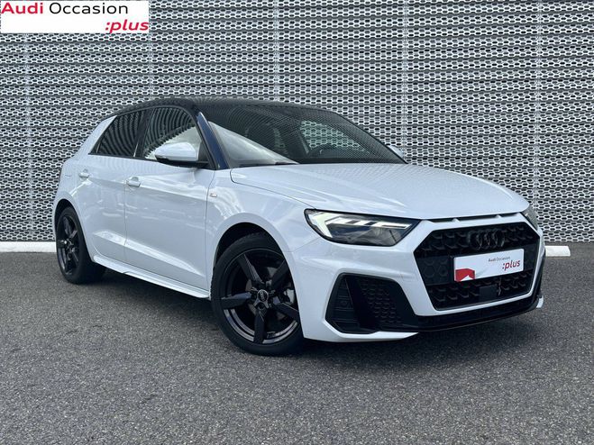 Audi A1 Sportback 30 TFSI 116 ch S tronic 7 S Li Blanc de 2024