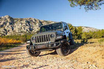  Voir détails -Jeep Wrangler 4xe 380 ch rubicon toit ovrt lectrique à Meyreuil (13)