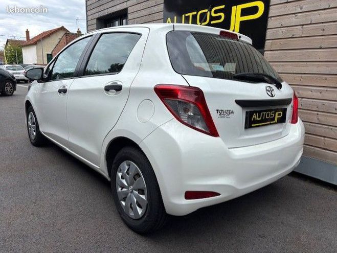 Toyota Yaris iii 69 vvt-i active 5p Blanc de 2012