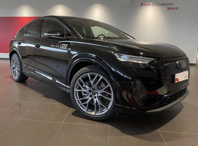 Audi Q4 E-Tron SPORTBACK 45 285 ch 82 kWh S line Noir de 2024