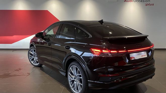 Audi Q4 E-Tron SPORTBACK 45 285 ch 82 kWh S line Noir de 2024
