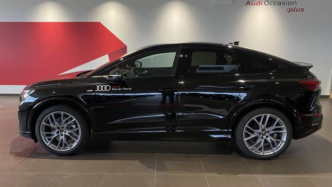 Audi Q4 E-Tron SPORTBACK 45 285 ch 82 kWh S line Noir de 2024