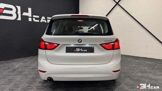 BMW Serie 2 GRAN-TOURER 1.5 216 D 115 / 7 Places Blanc de 2015