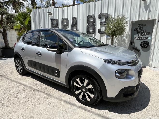 Citroen C3 1.2 PureTech 12V - 110 S&S - BV EAT6 201 GRIS CLAIR de 2017