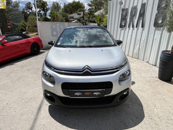 Citroen C3 1.2 PureTech 12V - 110 S&S - BV EAT6 201 GRIS CLAIR de 2017