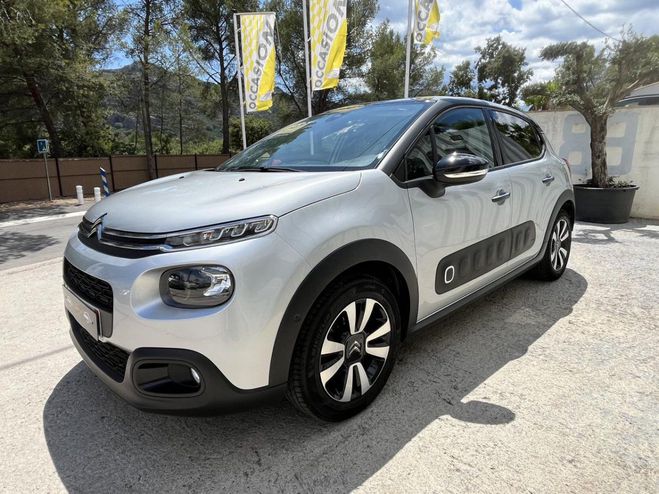 Citroen C3 1.2 PureTech 12V - 110 S&S - BV EAT6 201 GRIS CLAIR de 2017