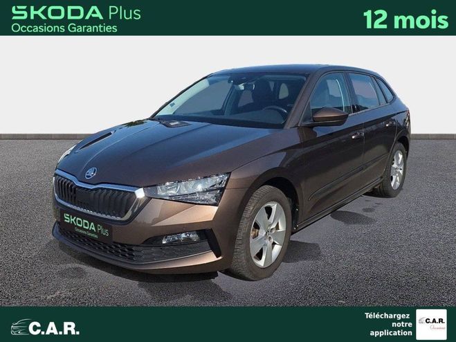 Skoda Scala 1.5 TSI 150 ch DSG7 ACT Ambition Marron de 2020