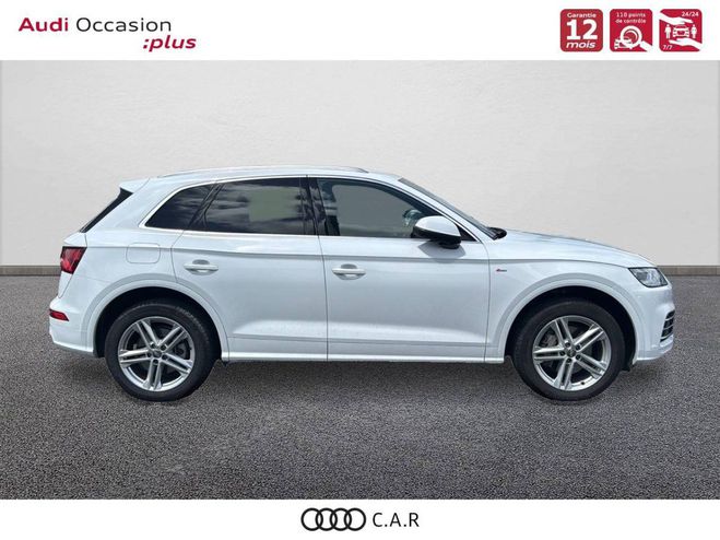 Audi Q5 40 TDI 190 S tronic 7 Quattro S line Blanc de 2019