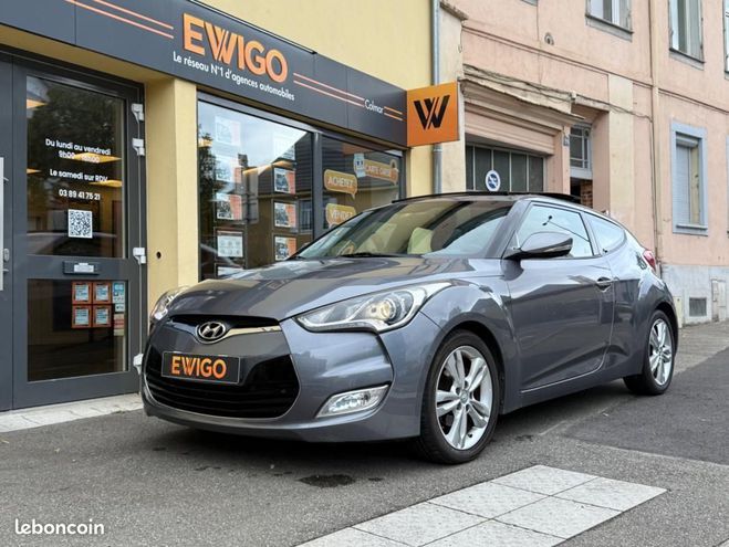 Hyundai Veloster 1.6 GDI 140 PACK PREMIUM DCT-TOIT OUVRAN Gris de 2012