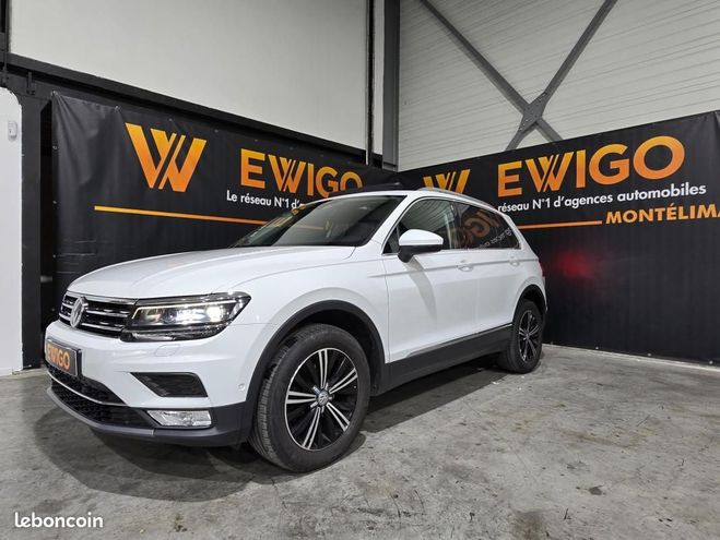 Volkswagen Tiguan 2.0 TDI 150 4MOTION CARAT DSG BVA Blanc de 2016
