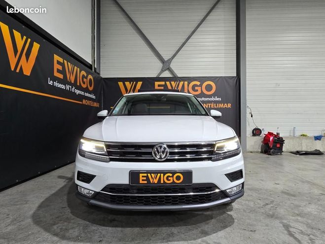 Volkswagen Tiguan 2.0 TDI 150 4MOTION CARAT DSG BVA Blanc de 2016