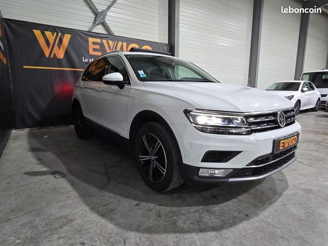Volkswagen Tiguan 2.0 TDI 150 4MOTION CARAT DSG BVA Blanc de 2016