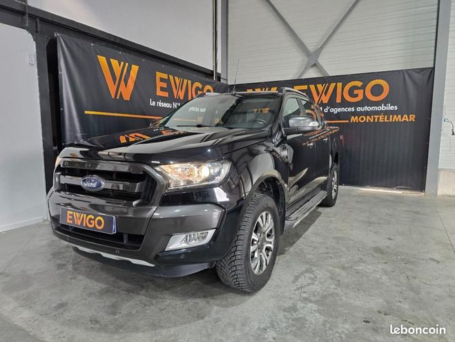 Ford Ranger DOUBLE CABINE 3.2 TDCI 200 WILDTRAK 4X4  Noir de 2018