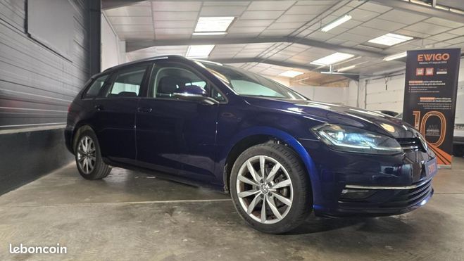 Volkswagen Golf BREAK 1.0 TSI 110 BLUEMOTION CONFORT LIN Bleu de 2018