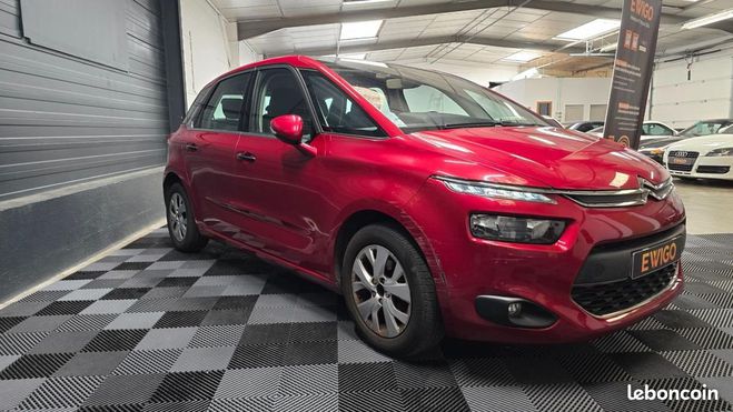 Citroen C4 Picasso 1.6 E-HDI 115 CONFORT Rouge de 2014