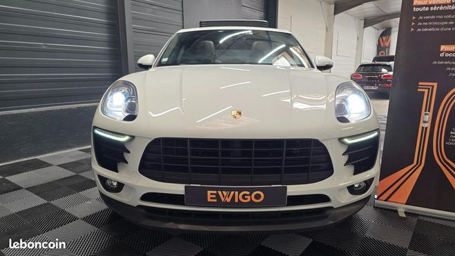 Porsche Macan 3.0 DIESEL 250 S BVA TOIT OUVRANT ENTRET Blanc de 2015