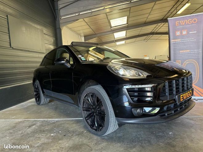 Porsche Macan 3.0 DIESEL 258 CH S BVA TOIT OUVRANT Noir de 2016