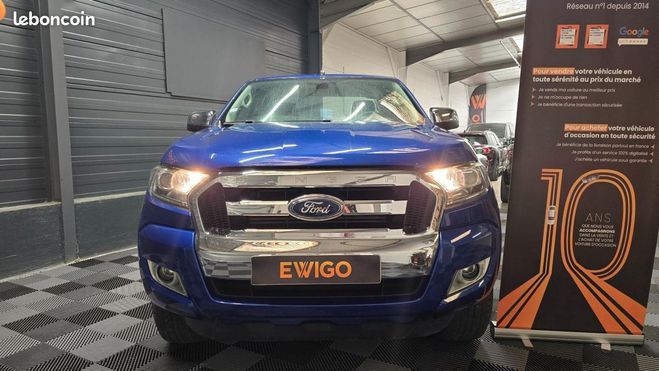 Ford Ranger 2.2 TDCI 160 LIMITED 4X4 BVA Bleu de 2017