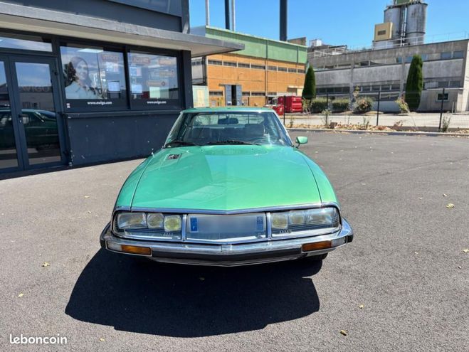 Citroen SM MASERATI 2.7 V6 175CH 1971 PREMIERE MAIN Vert de 1971