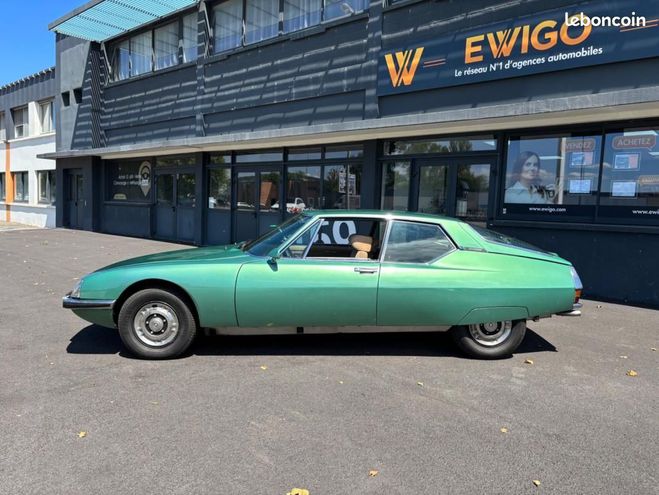 Citroen SM MASERATI 2.7 V6 175CH 1971 PREMIERE MAIN Vert de 1971