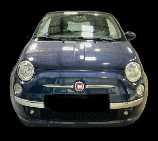 Fiat 500 1.2 8V 69CH LOUNGE Bleu F de 2013