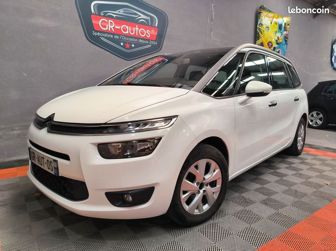 Citroen C4 Picasso Grand 1.6 Hdi intensive 7 places 2eme Ma Blanc de 2016