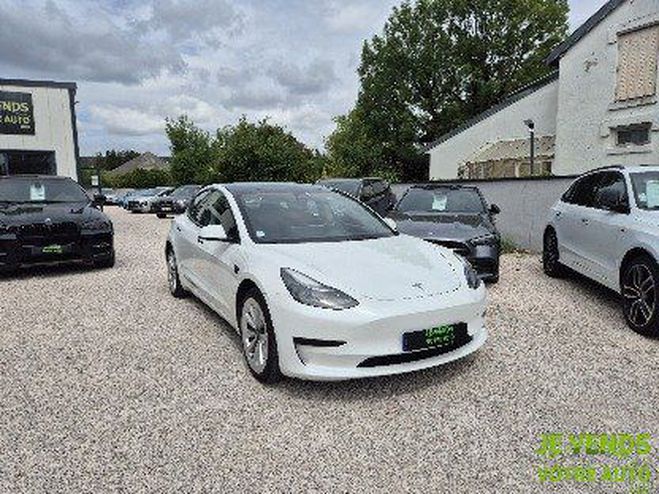Tesla Model 3 Standard RWD Plus MY22 1 ERE MAIN Blanc de 2022