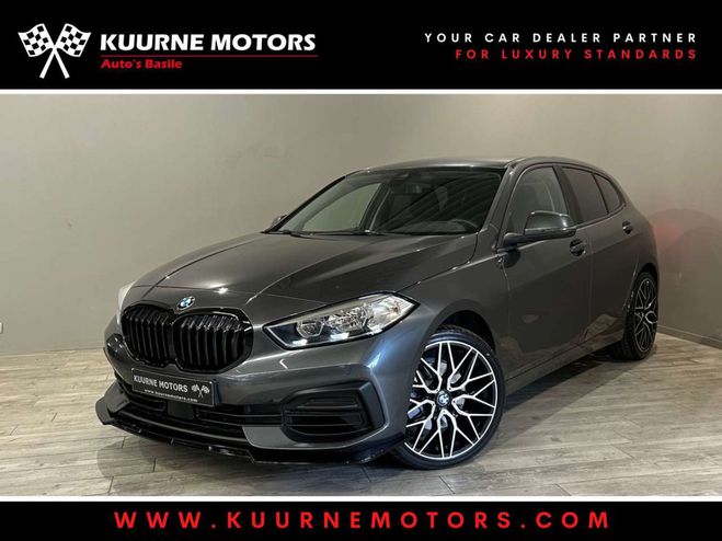 BMW Serie 1 118 i Alu19-Leder-Gps-Carplay-Cruise-Bt Gris Mtallis de 