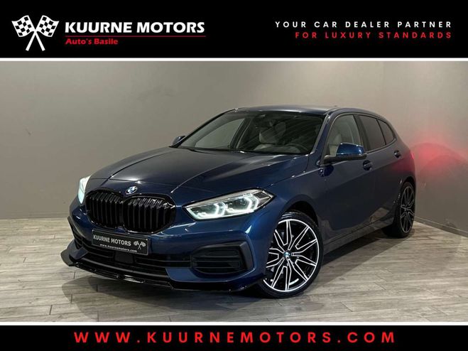 BMW Serie 1 116 dA Alu19-Leder-Led-Carplay-Gps-Pdc Bleu Mtallis de 