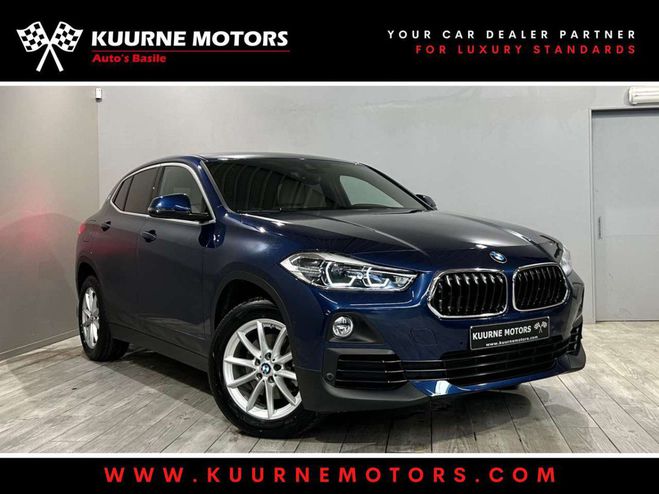 BMW X2 sDrive18d Led-Leder-Gps-Cam-Pdc-Bt Bleu Mtallis de 