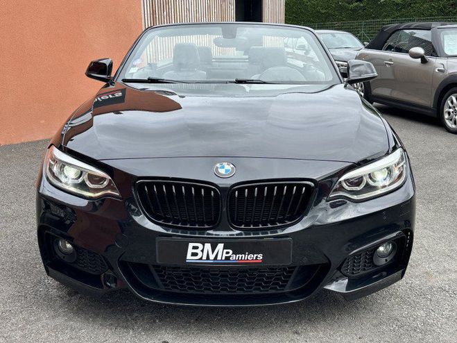 BMW Serie 2 CABRIOLET (F23) 220IA 184CH SPORT Noir de 2015