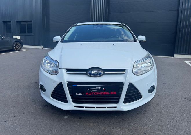 Ford Focus II 1.0 SCTi 100ch EcoBoost Stop&Start Ed BLANC de 2013