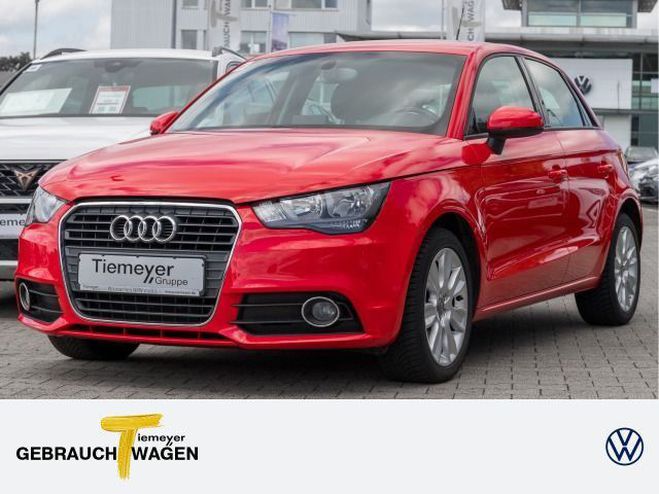 Audi A1 Sportback 1.4 TSI S tronic AMBITION Rouge Mtallise de 