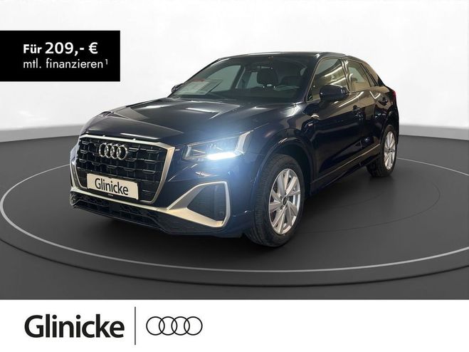 Audi Q2 35 TFSI S line LED LM 17 Navi PDC RFK Bleu Mtallise de 